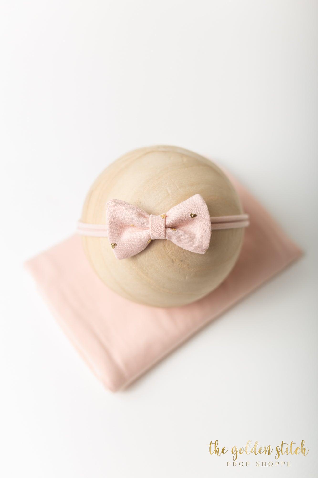 Blush & Gold Mini Hearts