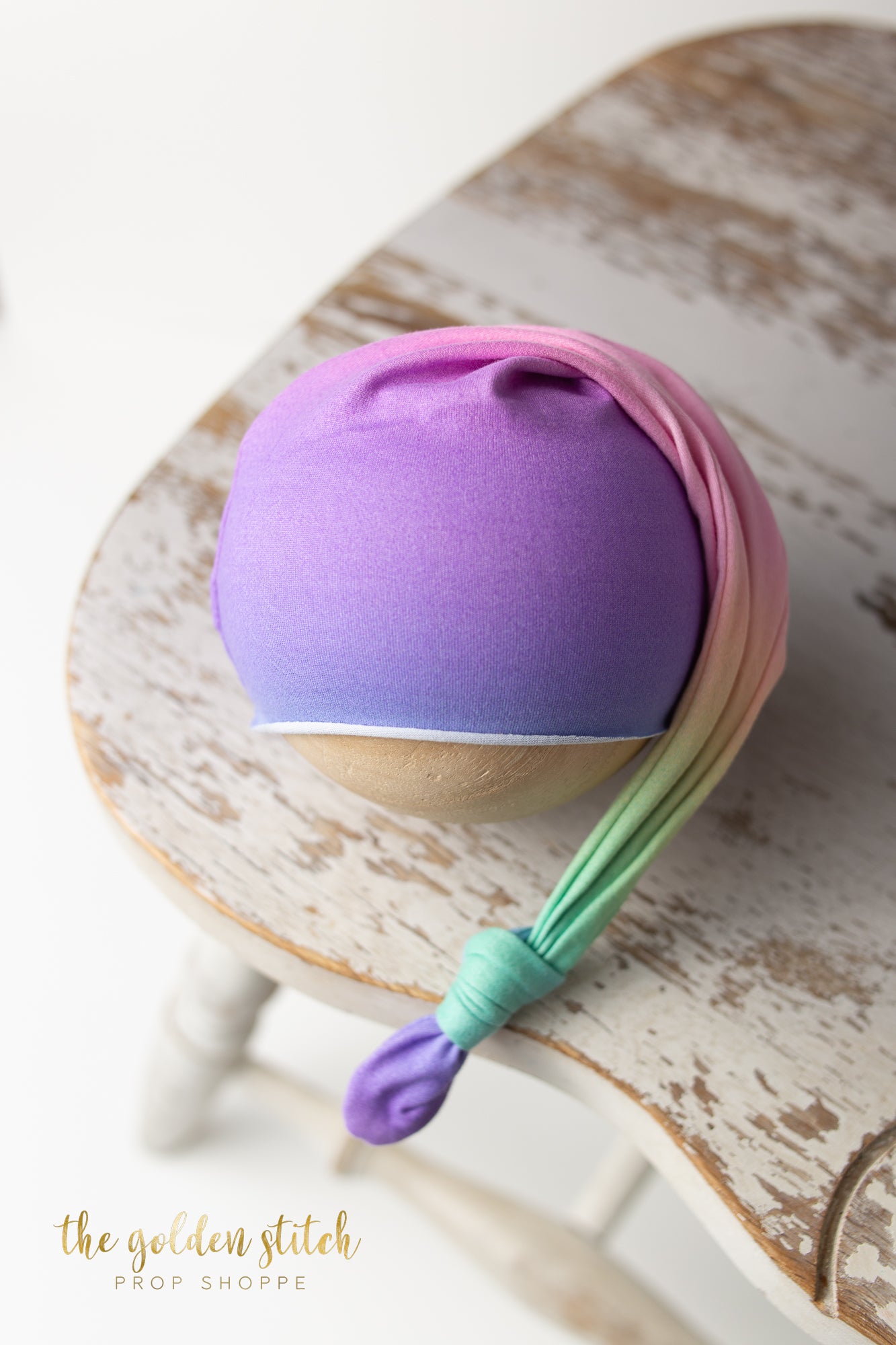 Rainbow Ombré Sleepy Cap