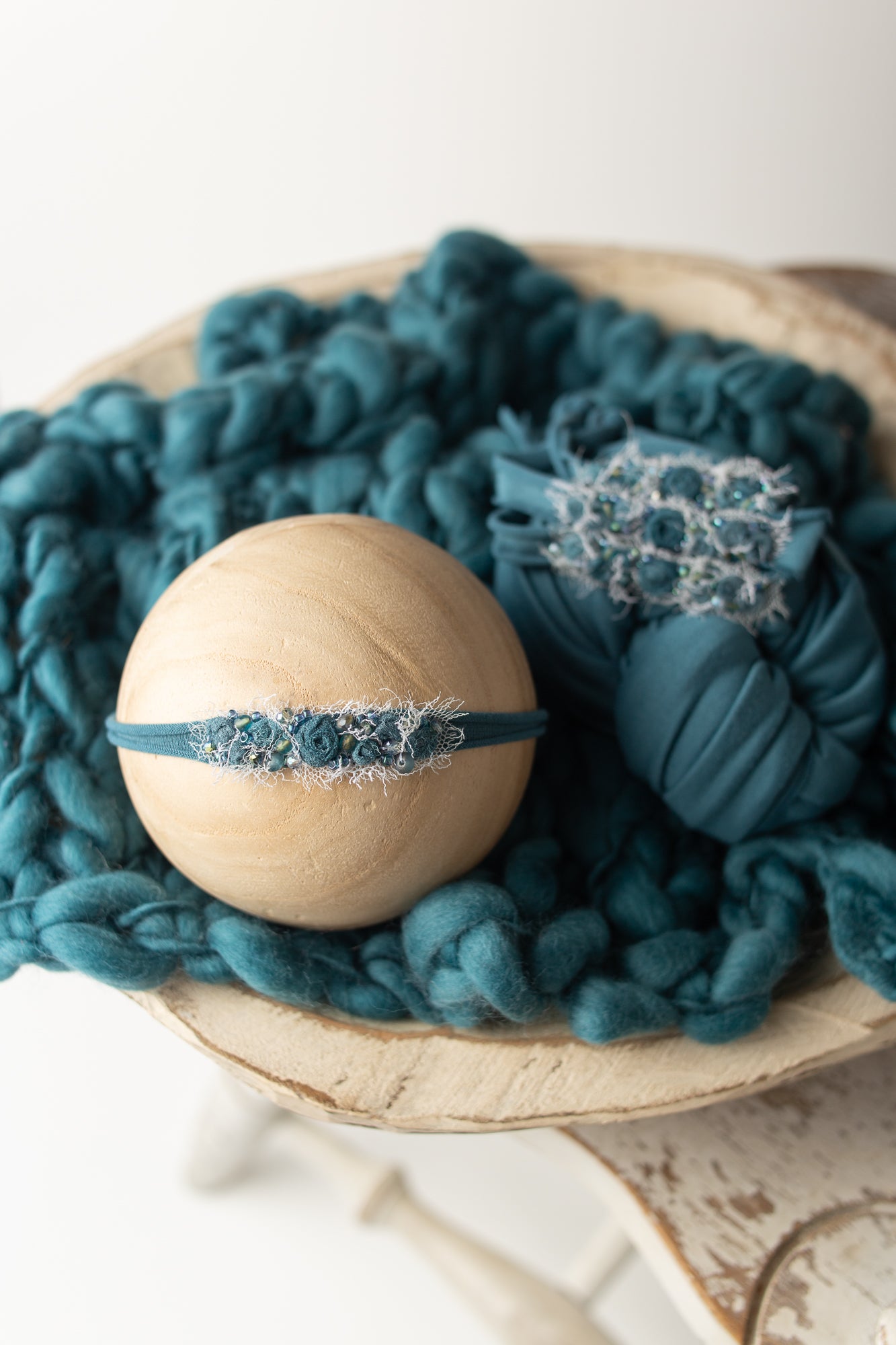 Lakeside Headband & Wrap (backdrop available)