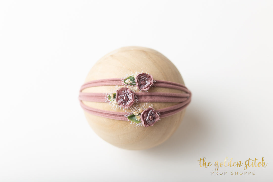 Bitty Mauve Bloom
