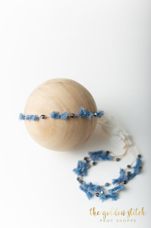 Blue Lace Rory Bow